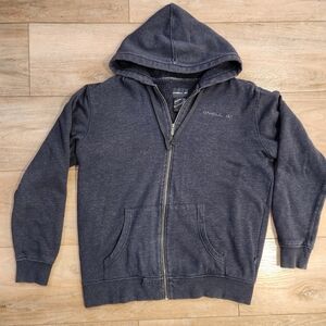 O'Neill Men's Sherpa Lined Gray Hoodie Sweater
